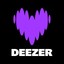 Deezer: muzyka i podcasty — ikona